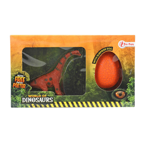 Toi-Toys Welt der Dinosaurier Dino mit Überraschungsei