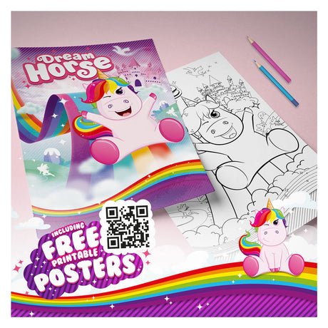 Toi-toys leuchtende Aufkleber Einhorn