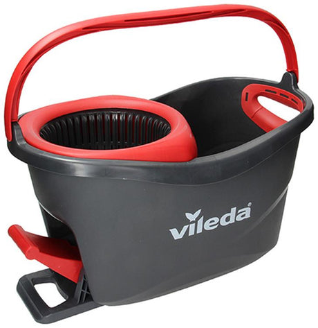 Vileda turbo - pedaalsysteem met 2 vervangingen - microvezelmop 2in1