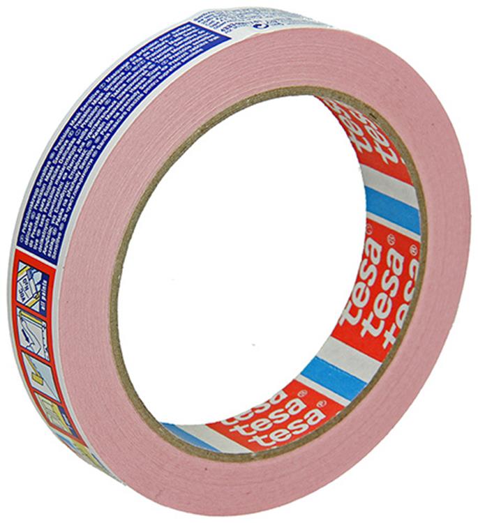 Tesa professional tesa precision sensitive 04333-00017-02 maskeertape präzisionskrepp lichtroze (l x b) 50 m x 19 mm 1 stuk(s)