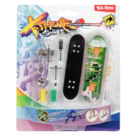 Toi-toys Skate-Finger-Skateboard mit zusätzlichen Rädern