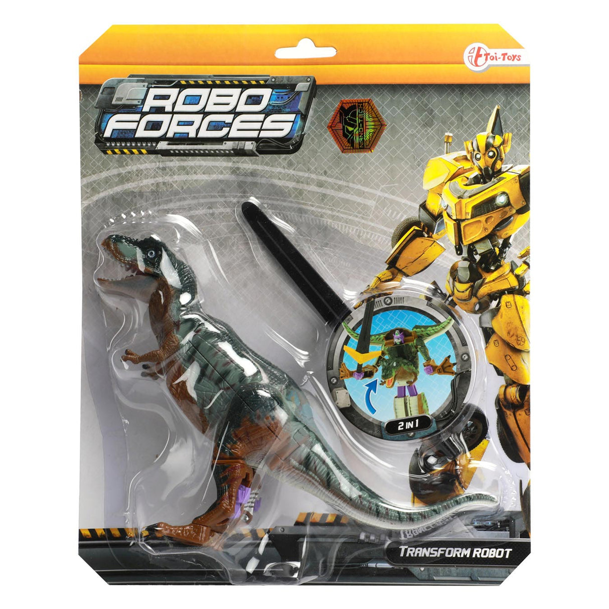 Roboforces Wickelroboter Dino, 17cm
