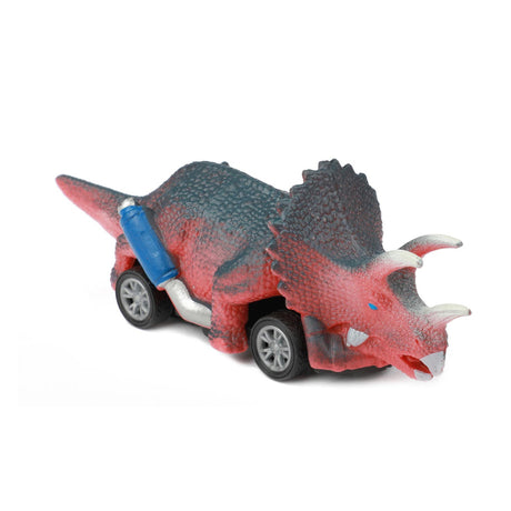 Toi-toys Welt der Dinosaurier Dino Rückzugsauto, 4-tlg.
