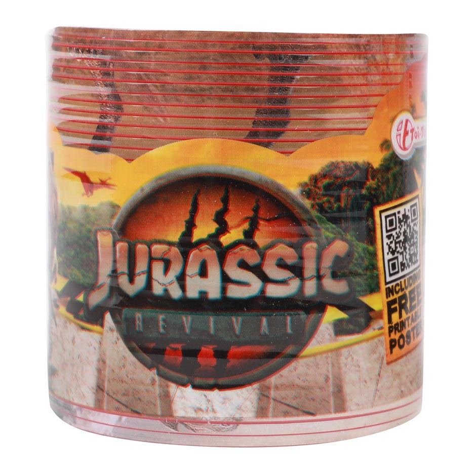 World of Dinosaurs Walking Spring mit Dino-Aufdruck