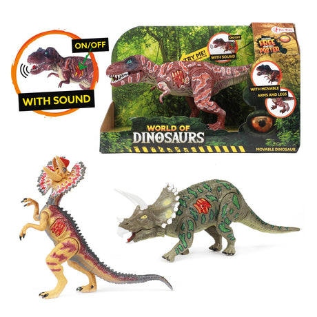 Toi-toys Toi Toys Welt der Dinosaurier beweglicher Dino mit Sound