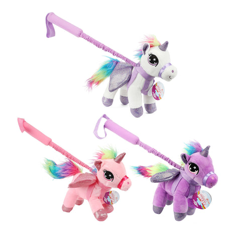 Toi-toys Einhorn-Kuscheltier mit Gehstock sortiert