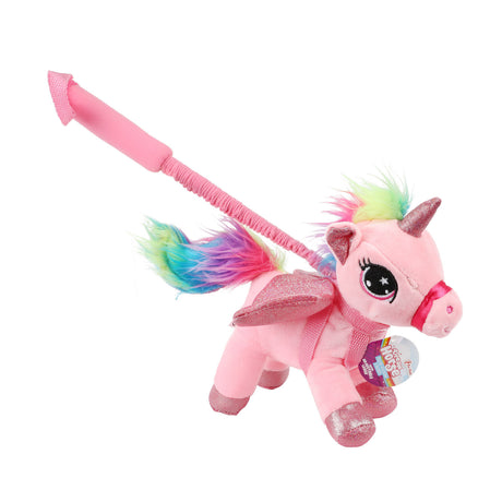 Traumpferd Einhorn Plüsch am Stiel