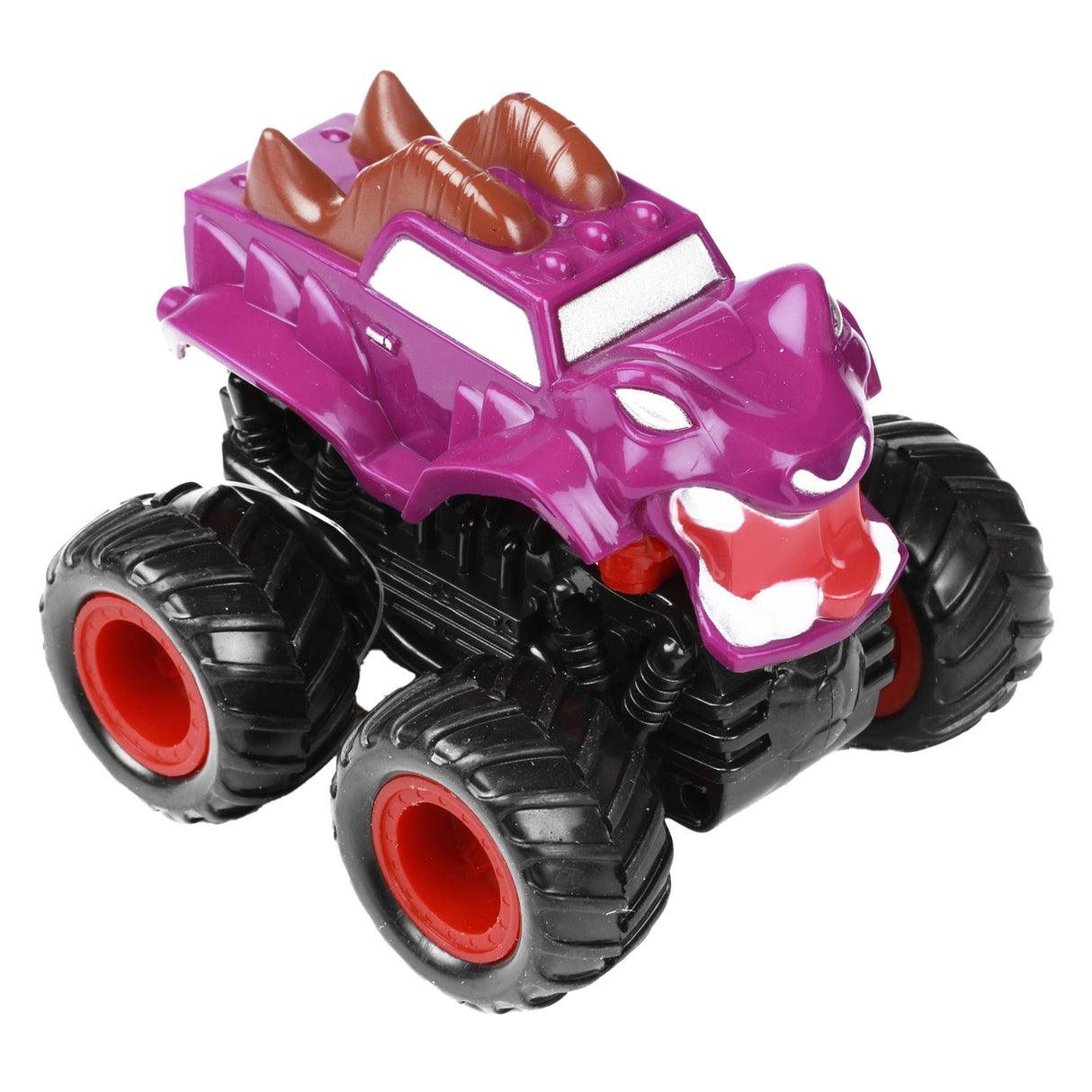 Toi-toys Vehicool Autos Lastwagen Reibungs-Monstertruck mit Zähnen