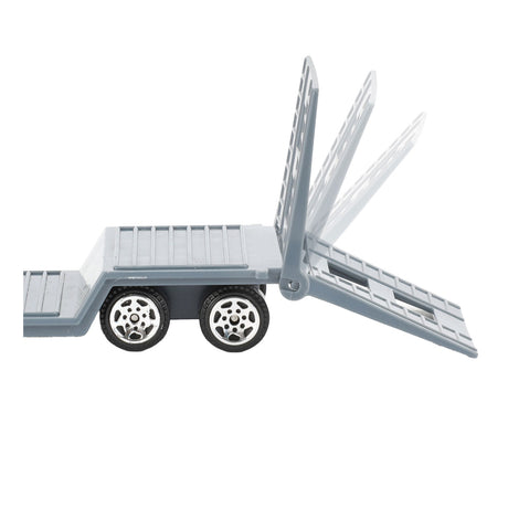 Toi-toys Metall-LKW mit Anhänger und Hubschrauber