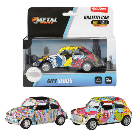 Zurückziehbares Graffiti-Auto von Metalworld