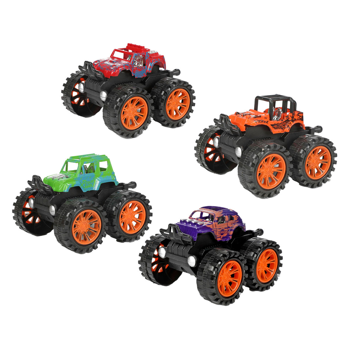 Vehicool frictie monstertruck stunt 360