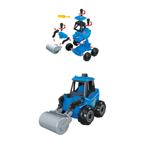 Toi-toys baut ein Arbeitsfahrzeug