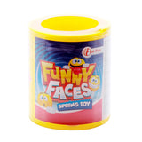 Toi-toys gehendes Frühlingslächelndes Gesicht