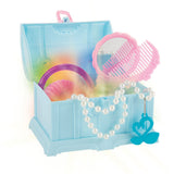 Toi-toys Eisprinzessin-Schmuck in einer Schatztruhe mit Licht und Ton