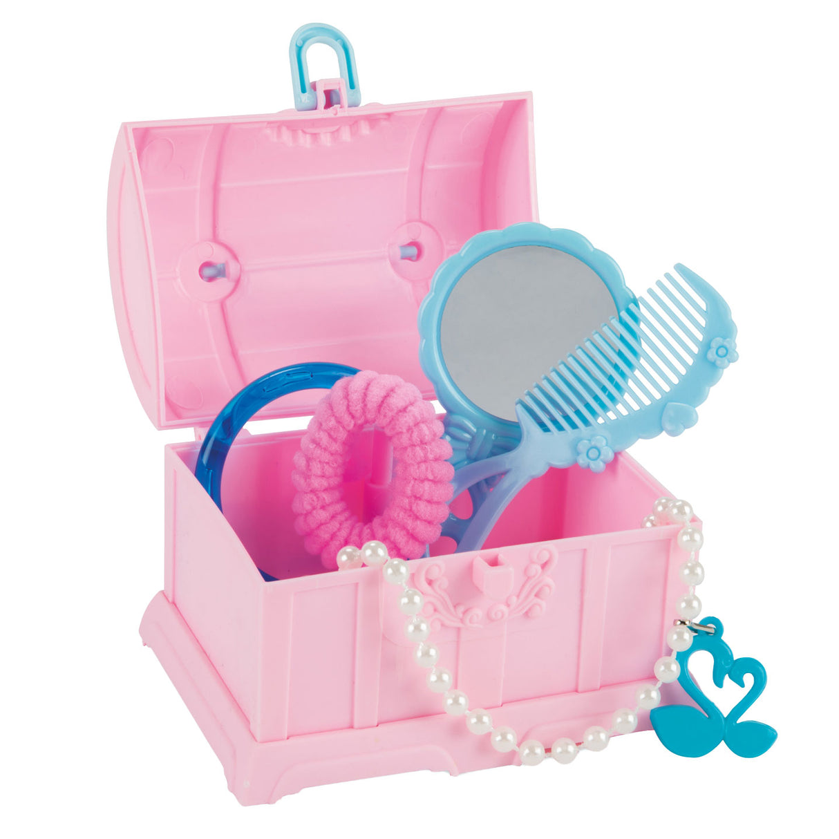 Toi-toys Eisprinzessin-Schmuck in einer Schatztruhe mit Licht und Ton