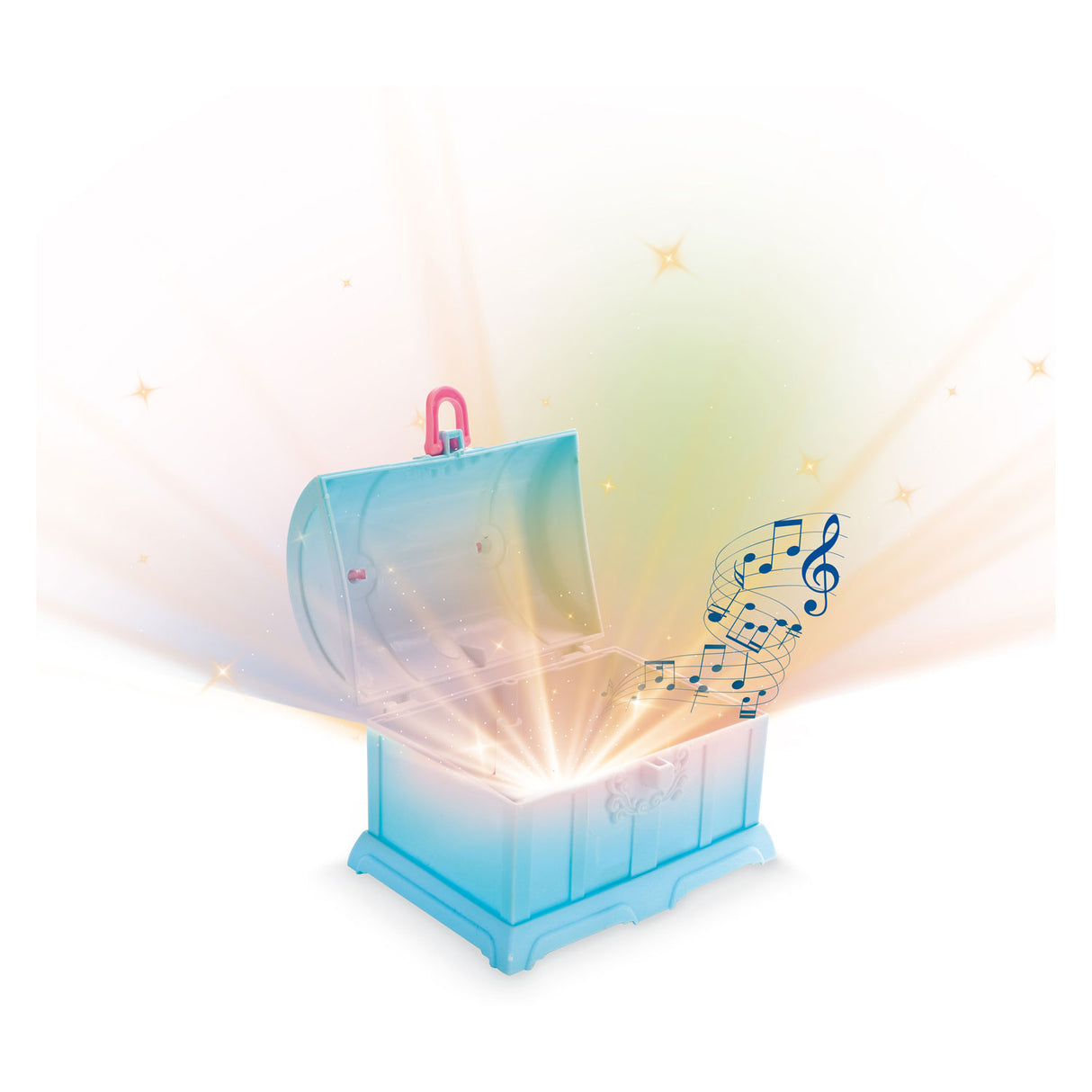 Toi-toys Eisprinzessin-Schmuck in einer Schatztruhe mit Licht und Ton