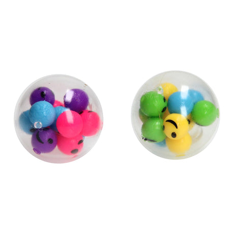 Toi-toys Toi Toys lustiger Quetschball mit Emoji, 5 cm