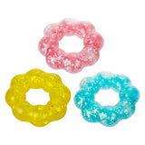 Toi-toys lustiges Quetscharmband Blume mit Glitzer