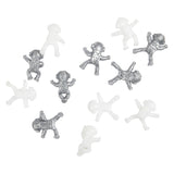 Toi-toys lustige Mini-Fensterkriecher Einhorn oder Astronaut, 12-tlg.