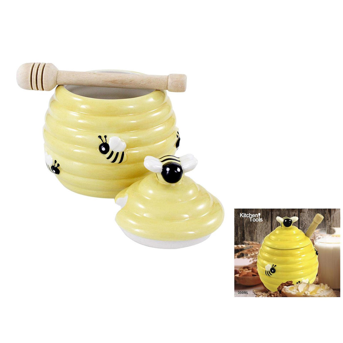 Honingpot geel dolomite 350ml