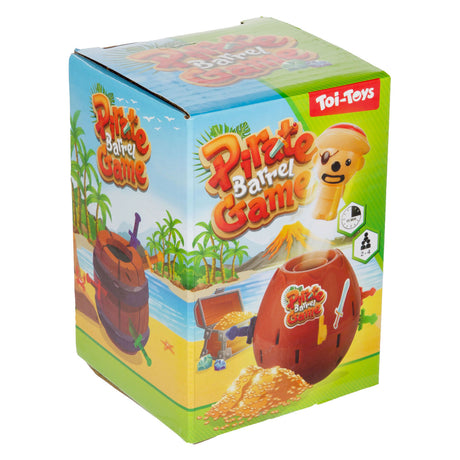 Toi-Toys Toi Toys Spiele Minispiel Durchbohren Sie das Piratenfass mit Schwertern