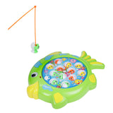 Toi-toys Angelspiel-Drehteller fängt den Fisch mit Ton