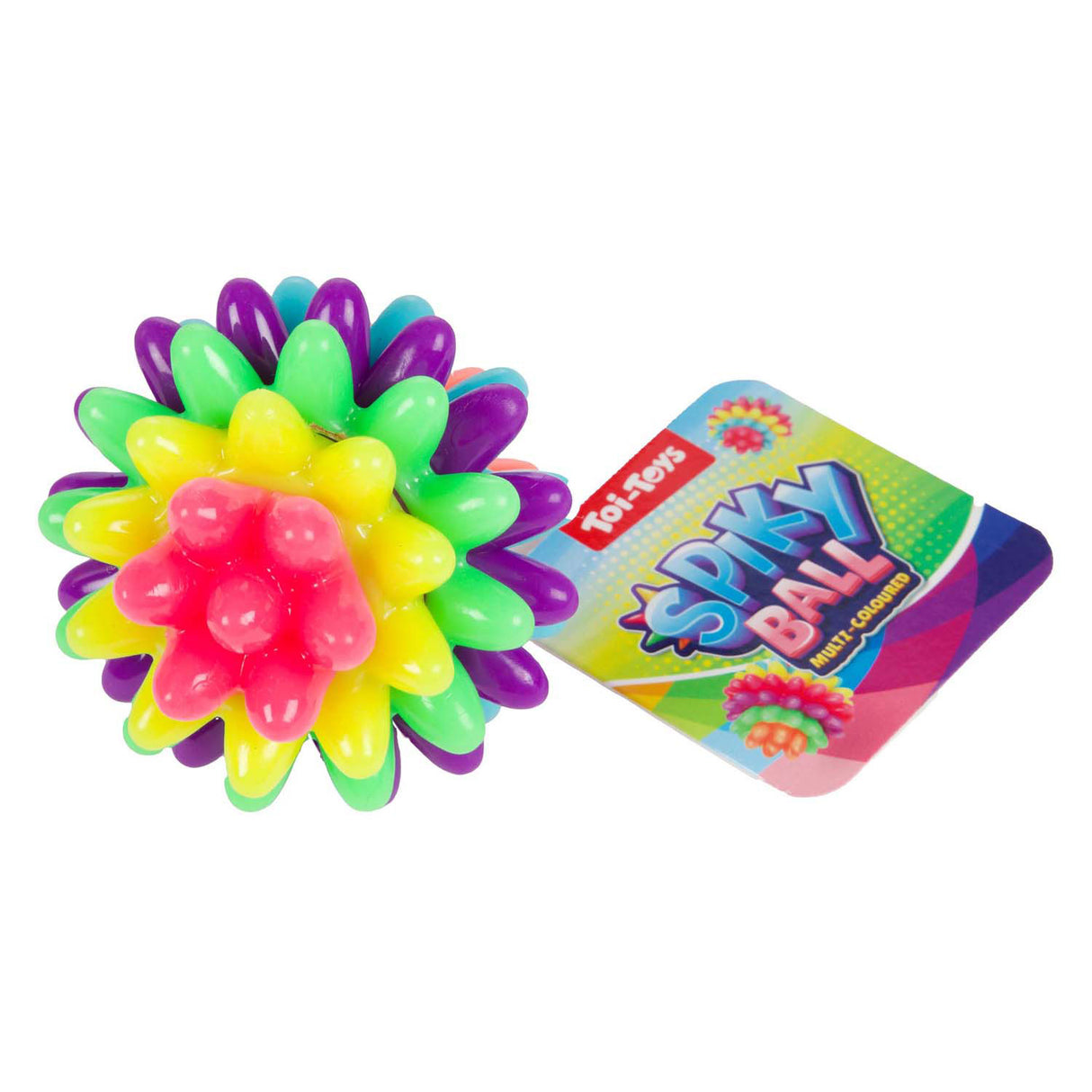Sensorischer Regenbogenball stachelig