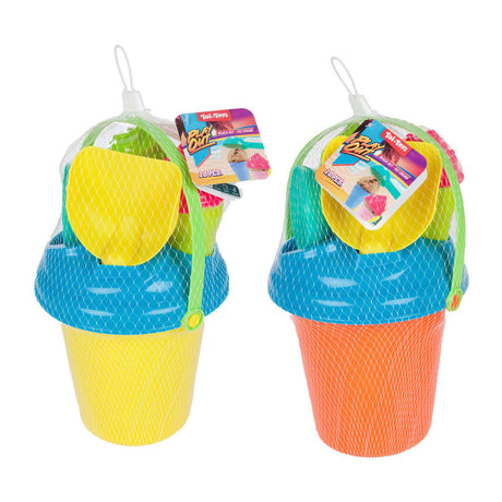 Toi-toys Play Out Beach Set Eimer und Eisformen, 8-teilig.
