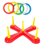 Toi-toys spielt ein leuchtendes Ringwurfspiel mit 5 Ringen