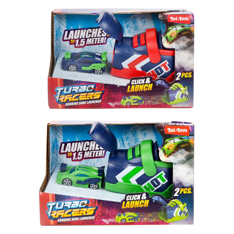 Toi-toys Turbo-Racer-Rallyeauto mit Schuh-Shooter