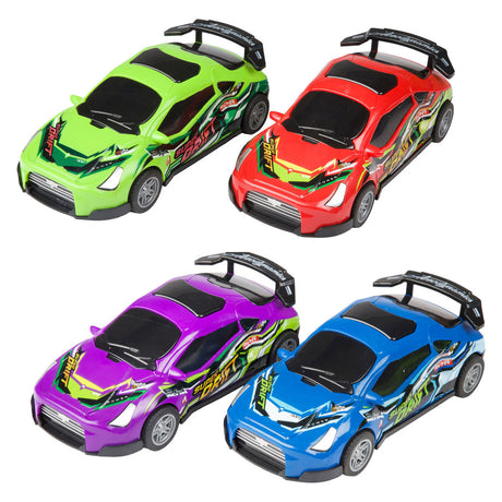 Turbo-Rennwagen-Reibungs- und Driftfunktion