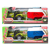 Toi-toys Toi Toys Traktor mit Anhänger 10cm