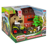 Toi-toys Ackersville Bauernhof mit Traktor, Licht- und Sound-Spielset, 12-teilig.