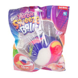 Toi-toys lustiger Quetschball aus Neonmarmor mit Schaumstoff, 12 cm