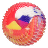 Toi-toys lustiger Quetschball aus Neonmarmor mit Schaumstoff, 12 cm