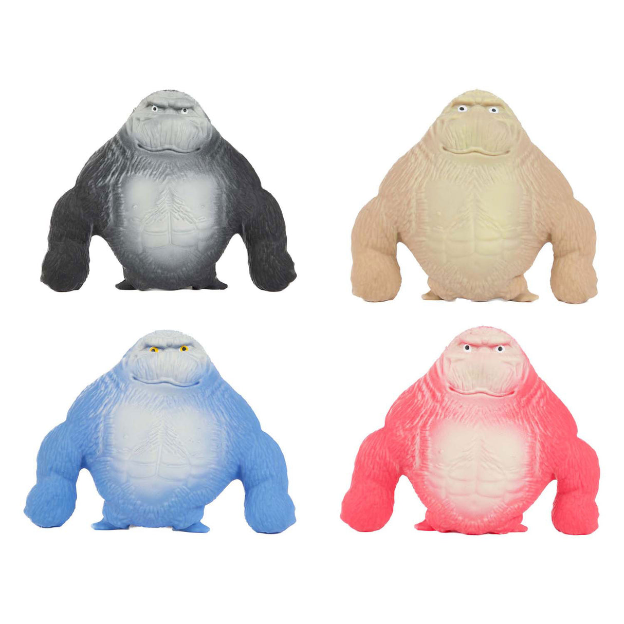Toi-toys Spaßknet-Gorilla-klobiger Affe, dehnbar, 850 Gramm