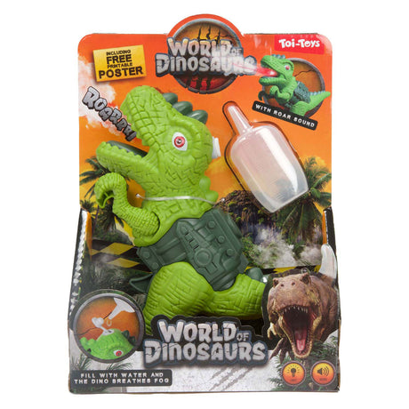 World of Dinosaurs Toi Toys Dino-Pistole mit Spray mit L+G