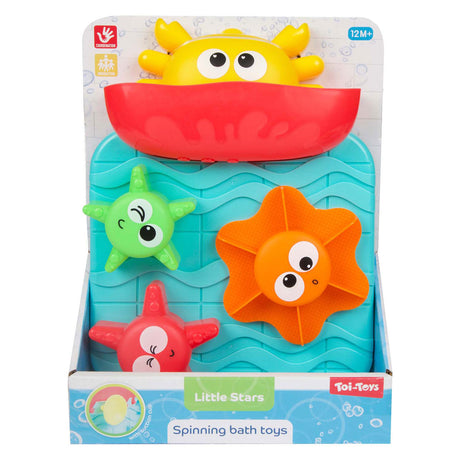 Toi-toys Little Stars Badespielzeug Wassermühle Krabbe