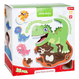 Toi-toys Little Stars Schaumstoff-Bodenpuzzle Dino, 36-tlg.