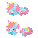 Toi-toys Little Stars Schaumstoff-Bodenpuzzle Einhorn, 36-tlg.