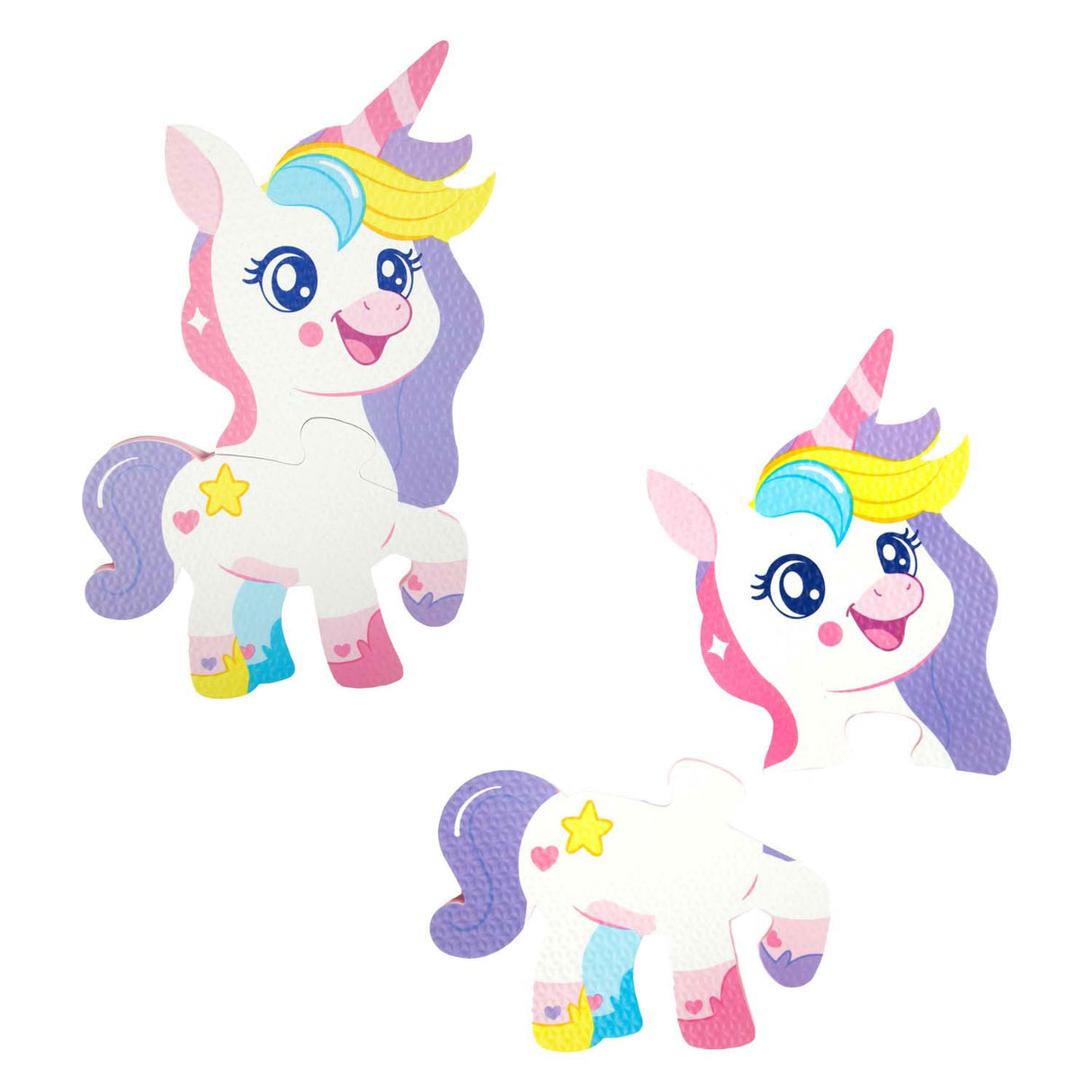 Toi-toys Little Stars Schaumstoff-Bodenpuzzle Einhorn, 36-tlg.