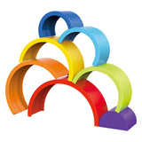 Toi-toys Little Stars Regenbogen Stapelturm 7-teilig
