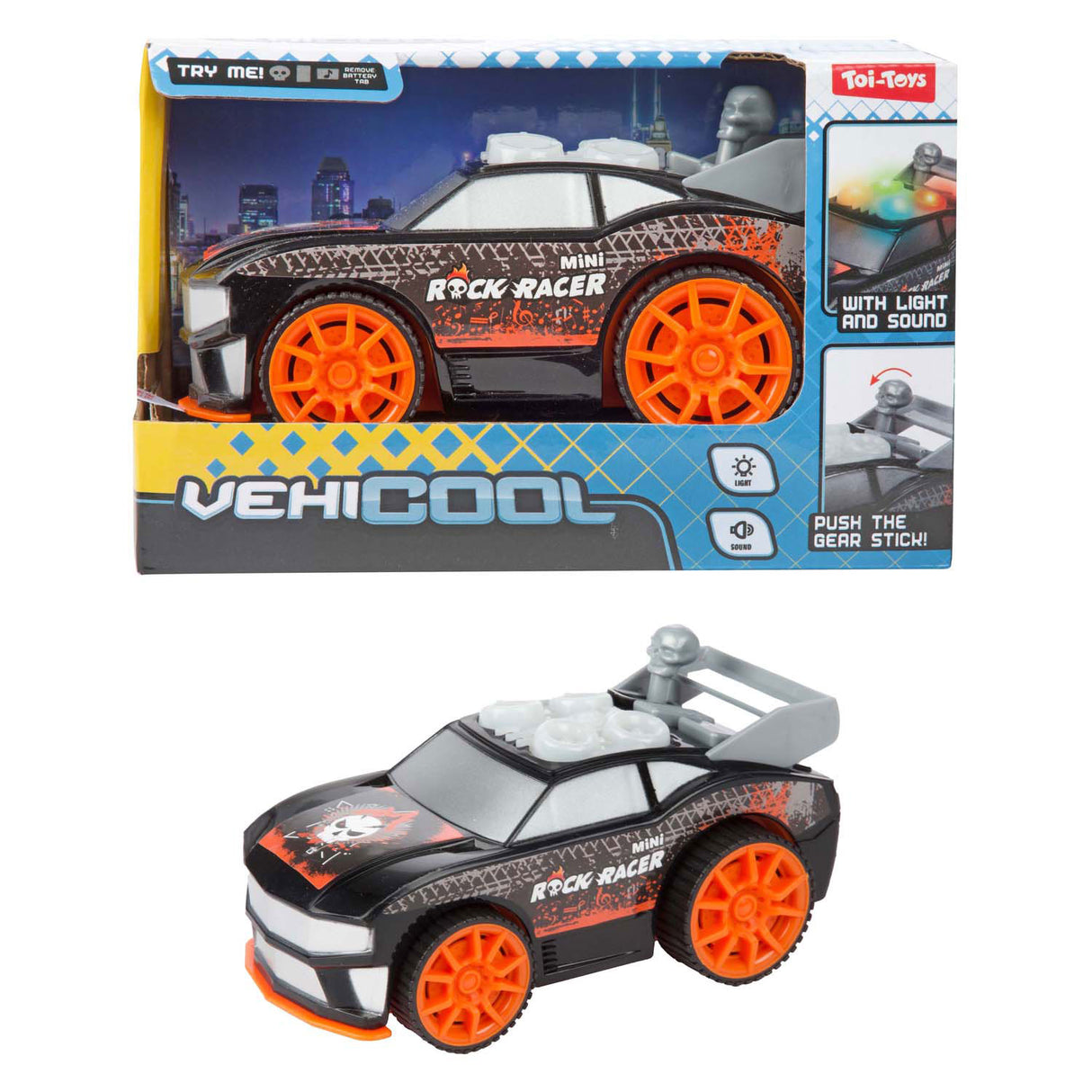 Toi-toys Vehicool Rallye-Rennwagen Rock Racer
