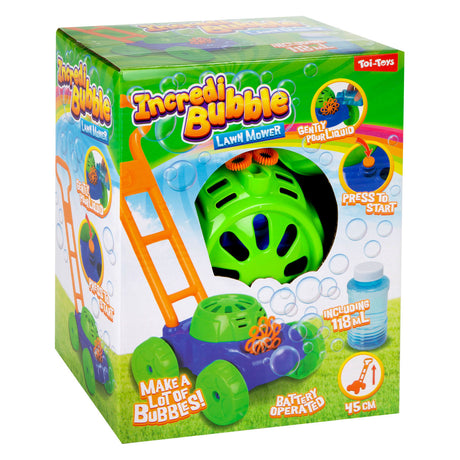 Toi-toys bellenblaasmachine grasmaaier met bellenblaas - 118ml