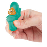 Toi-toys funny poo knijptoiletten glitter drol set van 3 stuks 2 assorti