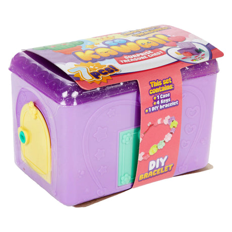 Toi-toys so kawaii verrassingskist armband met kralen - 7dlg.