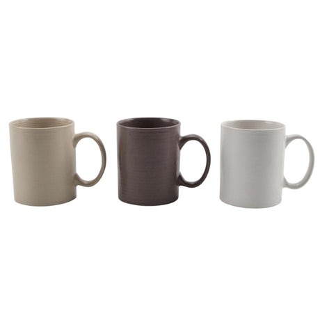 Imperial Kitchen Kaffeebecher ã˜8,2x9,8cm Erdtönung 320ml Box mit 6 Stück