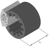 Herth+Buss Spezialbefestigung Clipfixbasic aus Clipfix-Abstandhalter h+b innen-d=5,2mm,l=30mm
