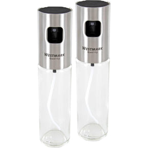 Westmark Öl- und Essigsprühset – Glas und Edelstahl, Durchmesser 4,2 x 17,5 cm, Inhalt 100 ml