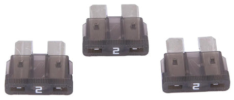 Dresselhaus Sicherung Flachstecker Flachsicherung 2a weiß